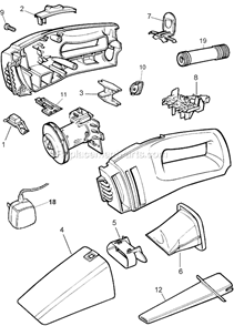 Part Location Diagram of 369683-02 DeWALT Blank,Insert